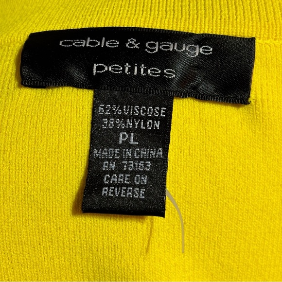 cable & gauge Petites Y2K Cardigan Twin 2 Piece Sweater Set Size - Picture 9 of 10